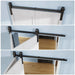 Bi-Folding Sliding Barn Door Hardware Track Kit (No Door) - Sweatfully