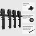 Bi-Folding Sliding Barn Door Hardware Track Kit (No Door) - Sweatfully