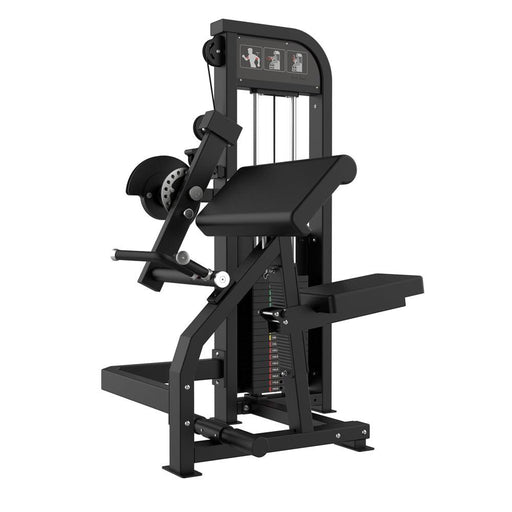 Excel Biceps/Triceps Combo - Muscle D Fitness - Selectorized Arm Machine - Adjustable Seat - Sweatfully