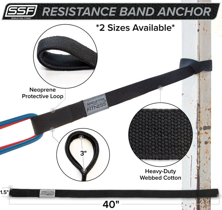 Resistance Band & Tube Anchor - Sweatfully