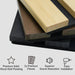 Black Solid Wood Acoustic Slat Wall Panels (Broad Strip) - Sweatfully