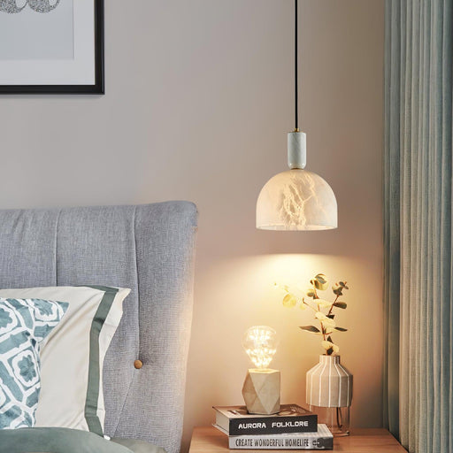 Blair Alabaster Pendant Light - Sweatfully