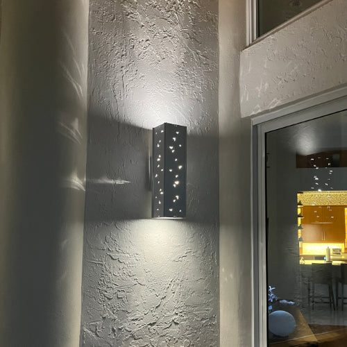 RadiantLight Peek-a-Boo Wall Sconces  - Outdoor Wall Lights - Sweatfully