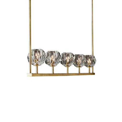 Boule De Cristal Linear Chandelier - Sweatfully