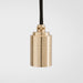 Sphere IV Plug-In Pendant in Brass - Sweatfully
