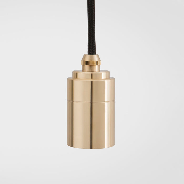 Oblo Pendant Light in Brass - Sweatfully