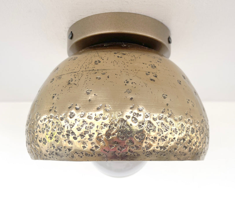 MODERN BRASS Ceiling Light or Wall Sconce Lighting Fixture - Sweatfully