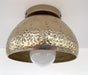 MODERN BRASS Ceiling Light or Wall Sconce Lighting Fixture - Sweatfully