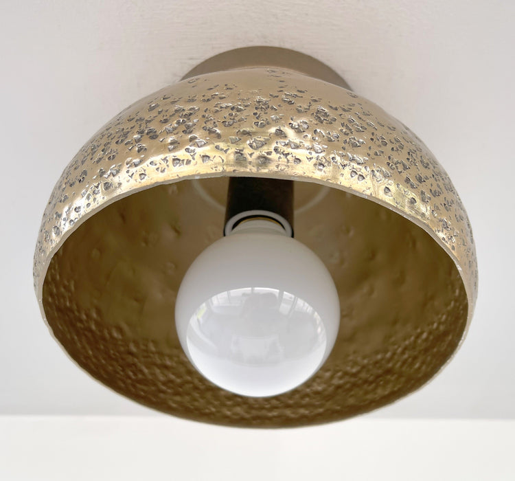 MODERN BRASS Ceiling Light or Wall Sconce Lighting Fixture - Sweatfully