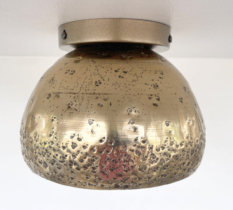 MODERN BRASS Ceiling Light or Wall Sconce Lighting Fixture - Sweatfully