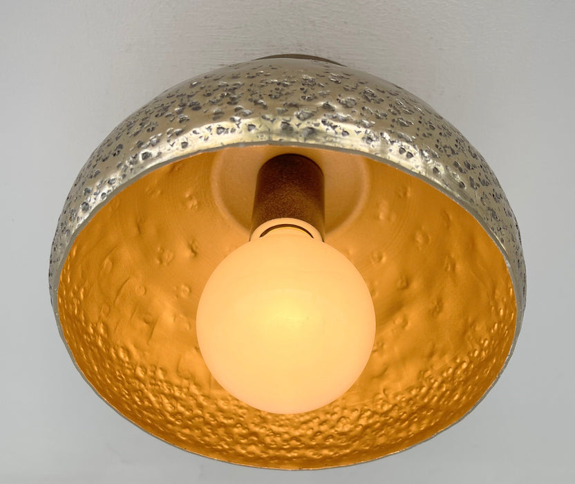 MODERN BRASS Ceiling Light or Wall Sconce Lighting Fixture - Sweatfully
