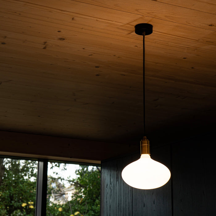 Oval II Pendant Light in Brass - Sweatfully
