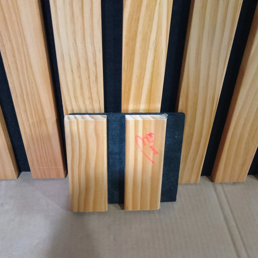 Broad Strip Wood Panels Full Sample Box (4 colors) - Sweatfully