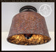 Copper Bronze Embossed Drum Ceiling Light - Sweatfully