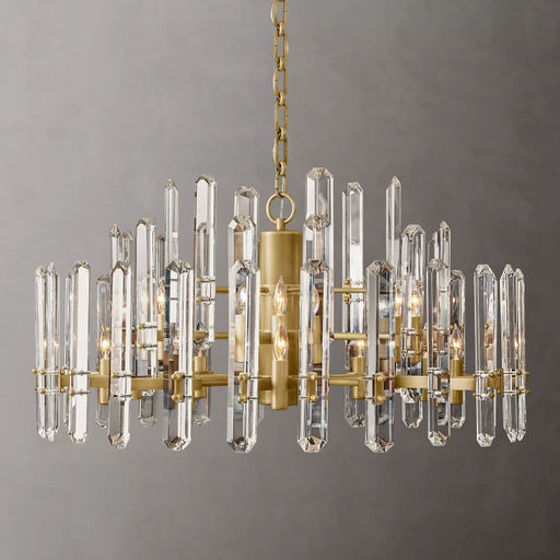 Browning Prism Round Chandelier 36" - Sweatfully
