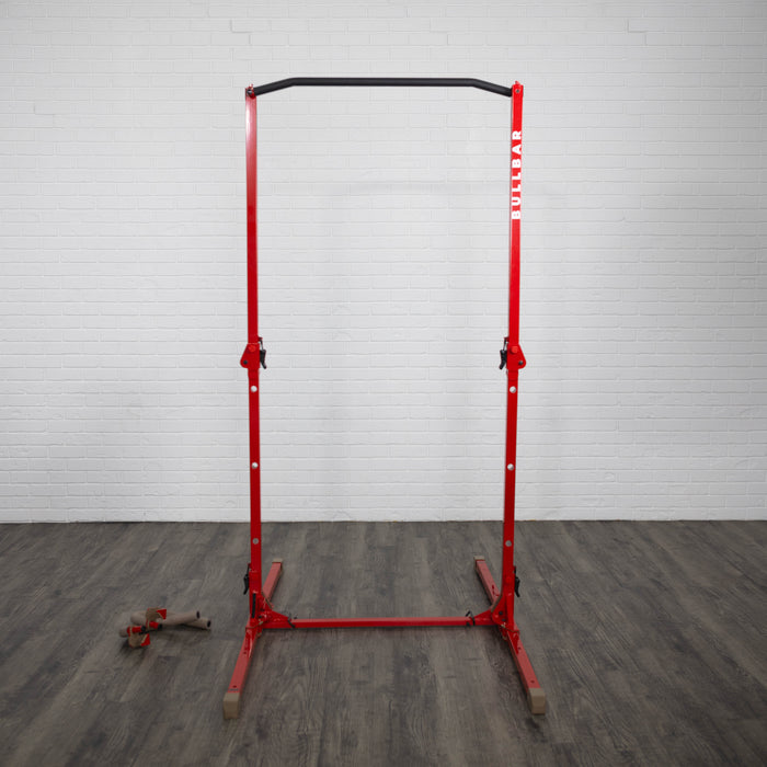 BULLBAR 2.0 - Portable Pull-up Bar and Dip Station - Sweatfully