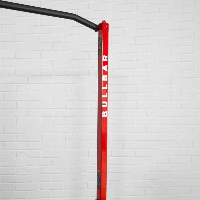 BULLBAR 2.0 - Portable Pull-up Bar and Dip Station - Sweatfully