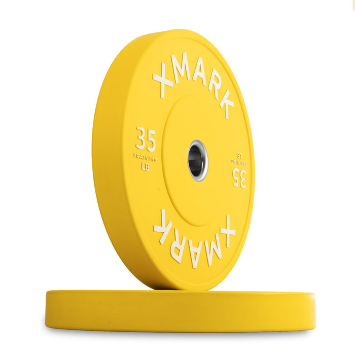 XMARK Training Bumper Plate Pairs (LB) BUMPER-COLOR-10-P - Sweatfully