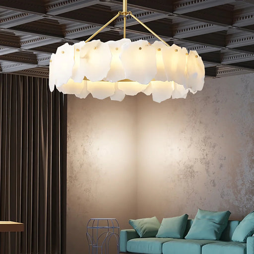 Burton Alabaster Chandelier - Sweatfully