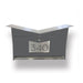 ButterFly Box in DESIGNER GRAY - Wall Mount Mailbox - Sweatfully