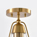 7 Inch Walker 1-Light Semi-Flush Mount Ceiling Light - Sweatfully