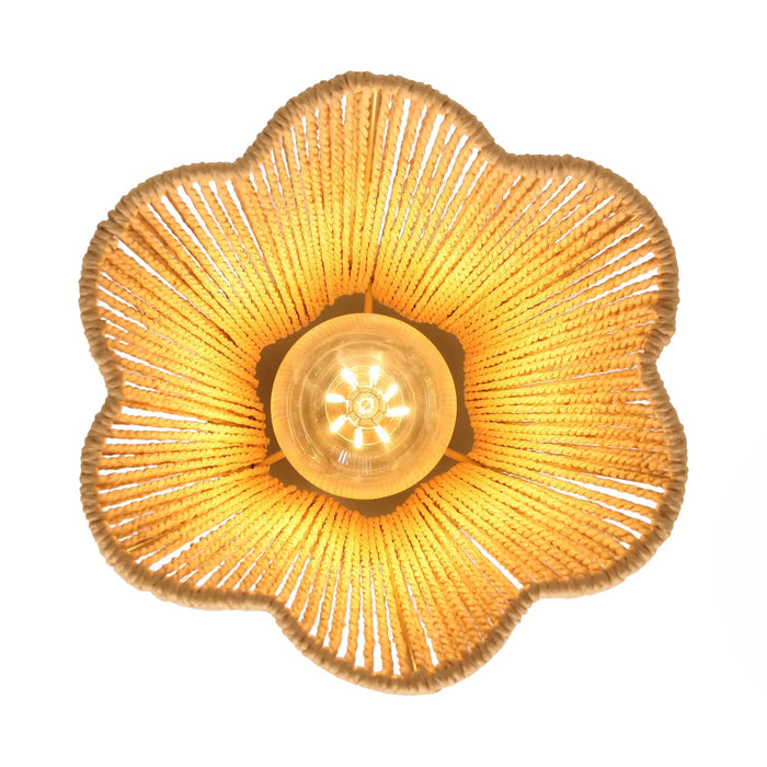 7 Inch Yves 1-Light Semi-Flush Mount Ceiling Light - Sweatfully