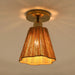 7 Inch Yves 1-Light Semi-Flush Mount Ceiling Light - Sweatfully