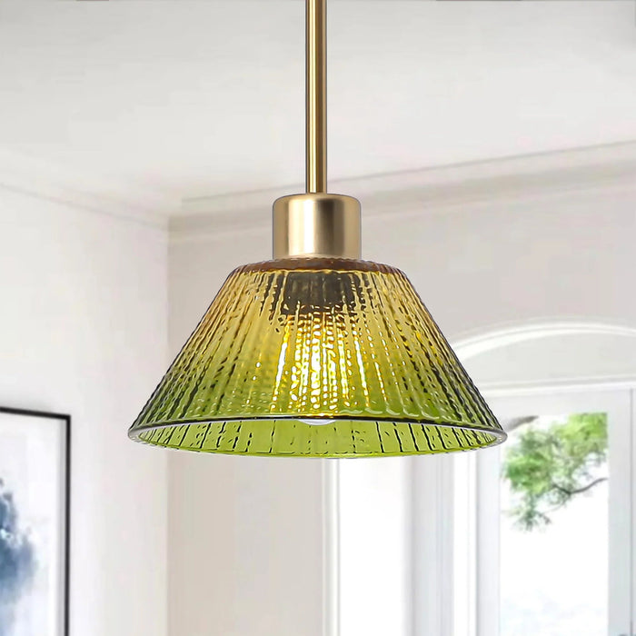 7.5 Inch Yetta 1-Light Island Pendant Light - Sweatfully