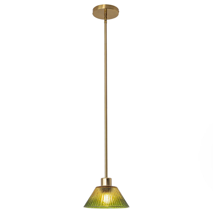 7.5 Inch Yetta 1-Light Island Pendant Light - Sweatfully