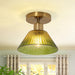 3.5 Inch Paula 1-Light Semi-Flush Mount Ceiling Light - Sweatfully