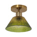 3.5 Inch Paula 1-Light Semi-Flush Mount Ceiling Light - Sweatfully