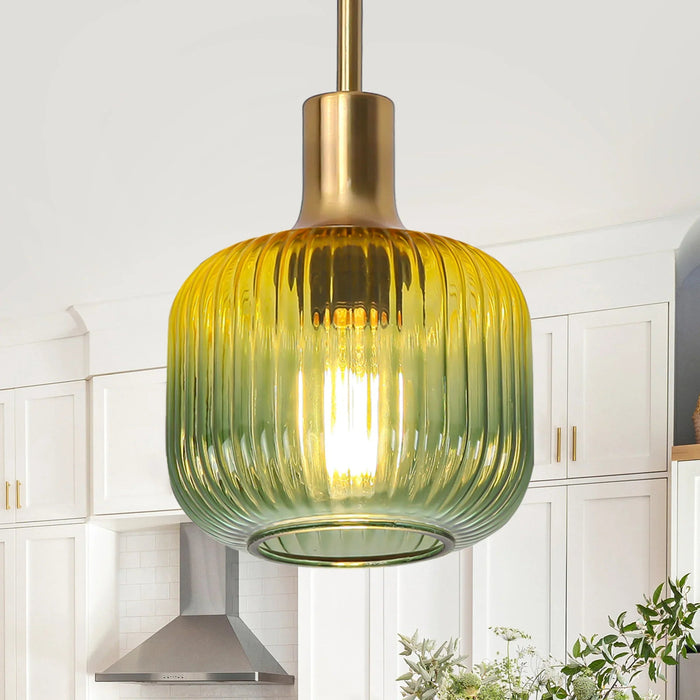 6 Inch Felix 1-Light Island Pendant Light - Sweatfully