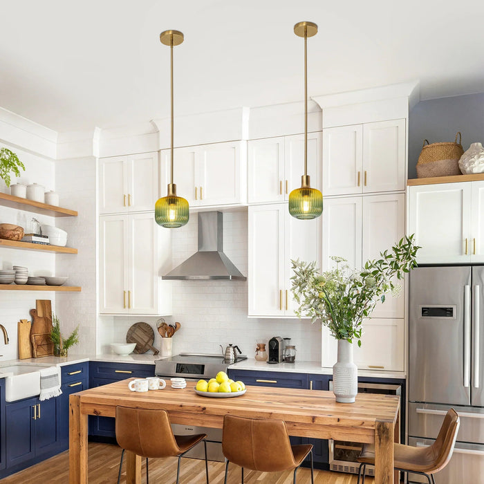 6 Inch Felix 1-Light Island Pendant Light - Sweatfully