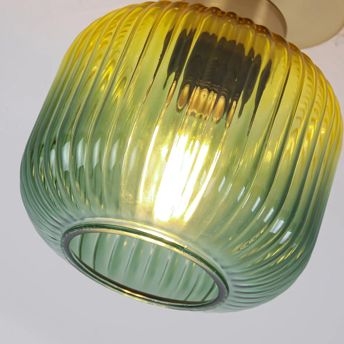 6 Inch Bard 1-Light Semi-Flush Mount Ceiling Light - Sweatfully