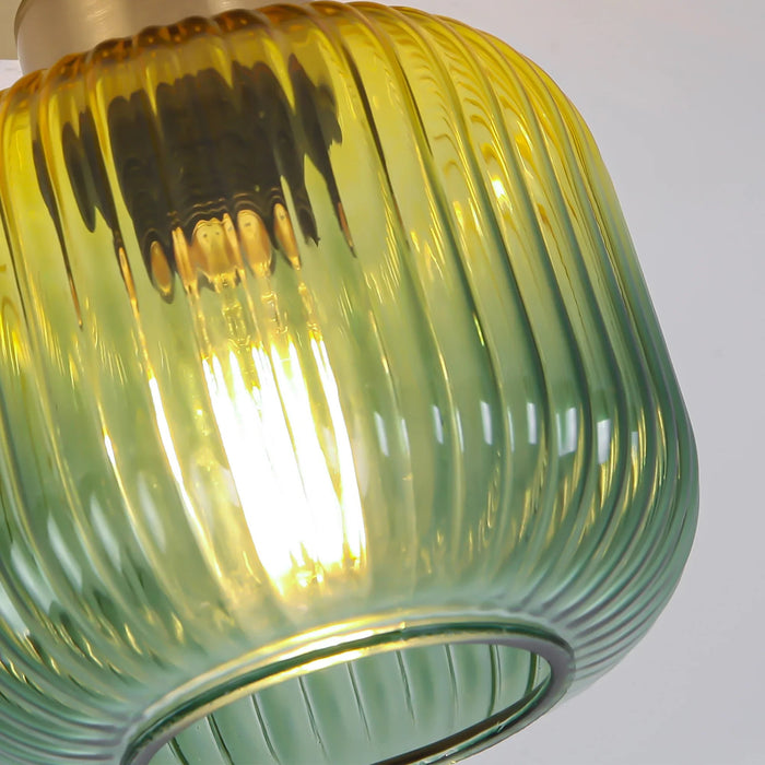 6 Inch Bard 1-Light Semi-Flush Mount Ceiling Light - Sweatfully