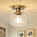 6 Inch Marico 1-Light Semi-Flush Mount Ceiling Light - Sweatfully