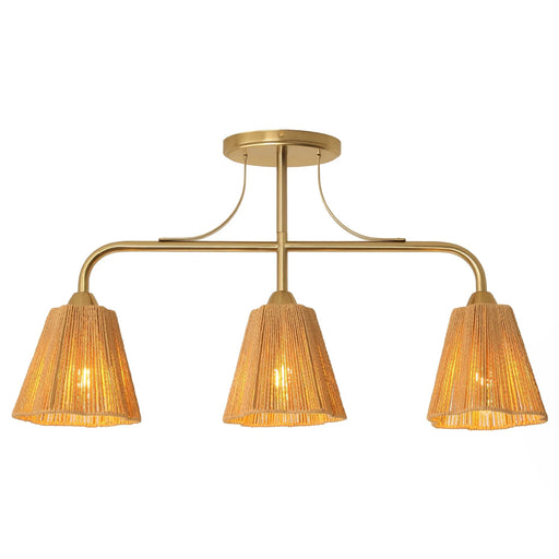 30 Inch Paddy 3-Light Chandelier - Sweatfully