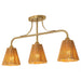 30 Inch Paddy 3-Light Chandelier - Sweatfully