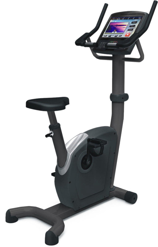 Commercial Upright Bike - Touch Screen - Muscle D Fitness -  Adjustable Seat - Contact Heart Rate - Sweatfully