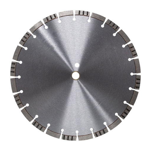 14” Premium Diamond Blade for Concrete, Rebar, Brick & Block - 12mm Turbo Segments - Sweatfully