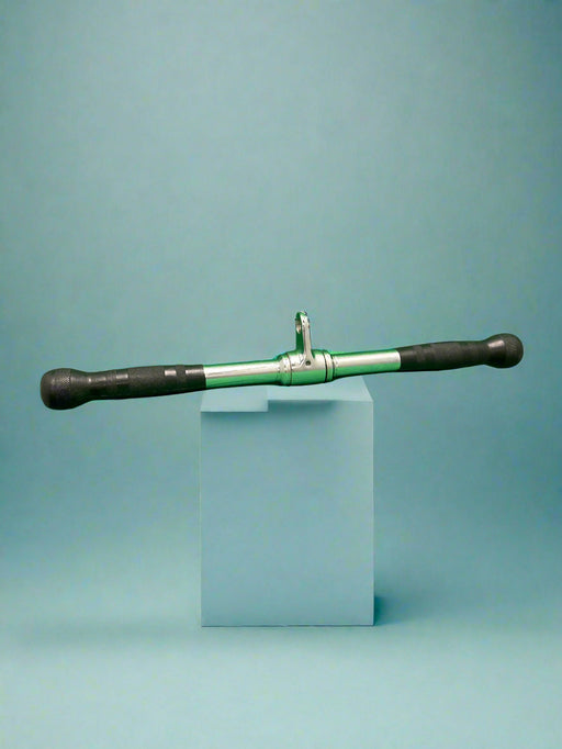 SFE 20" Revolving Straight Bar w/ Rubber Handgrips (New) - Sweatfully