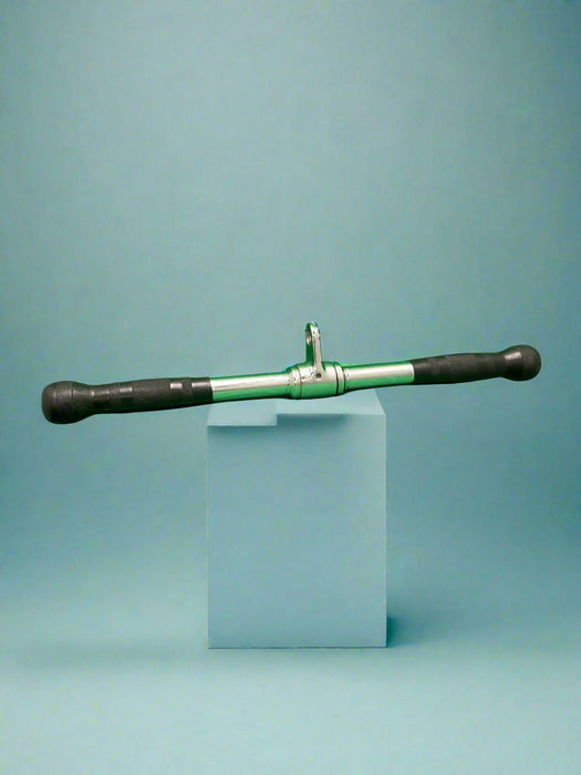 SFE 20" Revolving Straight Bar w/ Rubber Handgrips (New) - Sweatfully