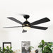 52" Indutrial 5 Blades Ceiling Fan with LED Lighting - Sweatfully