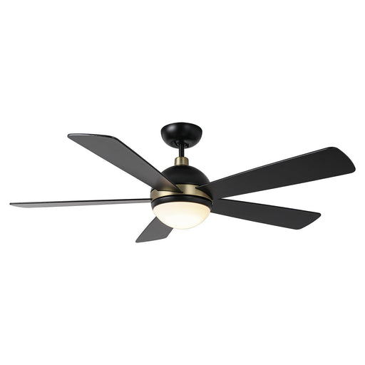 52" Indutrial 5 Blades Ceiling Fan with LED Lighting - Sweatfully