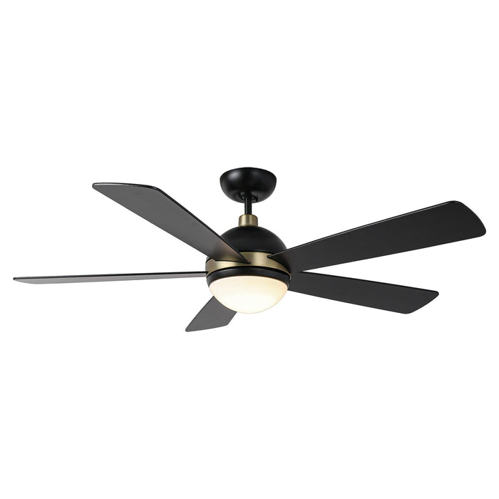 52" Indutrial 5 Blades Ceiling Fan with LED Lighting - Sweatfully