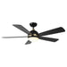 52" Indutrial 5 Blades Ceiling Fan with LED Lighting - Sweatfully
