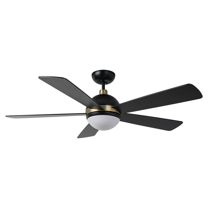 52" Indutrial 5 Blades Ceiling Fan with LED Lighting - Sweatfully