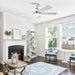 52" Indutrial 5 Blades Ceiling Fan with LED Lighting - Sweatfully