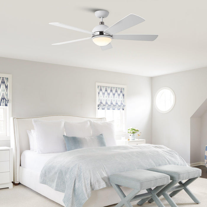 52" Indutrial 5 Blades Ceiling Fan with LED Lighting - Sweatfully