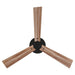 52" Wall Control 4 Speed Ceiling Fan - Sweatfully